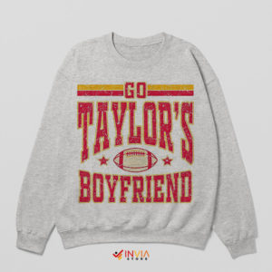 Go Taylor Swift's Chiefs Lover Sport Grey Sweatshirt