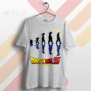 Goku's Journey in Human Evolution Sport Grey T-Shirt