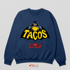 Gotham's Taco Crusader The Batman Navy Sweatshirt