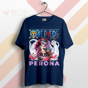 Gothic Princess Rock Perona's Graphic Navy T-Shirt