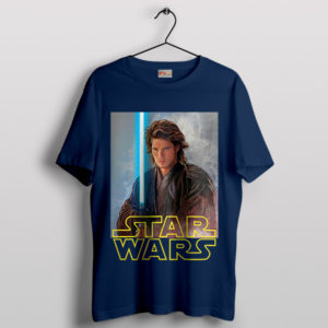 Greatness The Chosen One Star Wars Navy T-Shirt