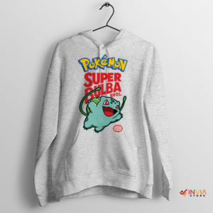 Green Guardians Super Bulba Bros Sport Grey Hoodie