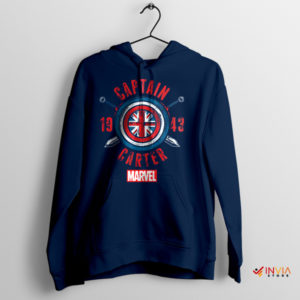 Guardian of Justice Captain Carter Navy Hoodie