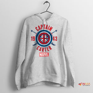 Guardian of Justice Captain Carter Sport Grey Hoodie