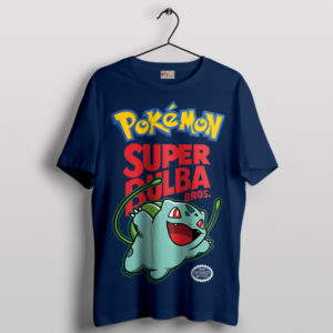 Guardians Super Bulba Bros Pokemon Navy T-Shirt