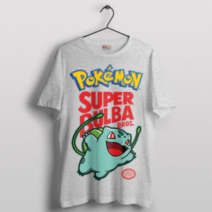 Guardians Super Bulba Bros Pokemon Sport Grey T-Shirt