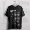 Guitar Heritage Gibson Blueprint Art T-Shirt