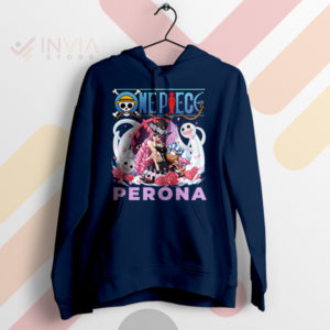 Haunting Beauty Sexy Perona's Graphic Navy Hoodie