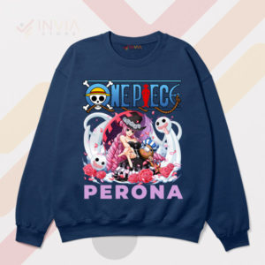 Hearts with Sexy Perona's Graphic Navy Sweatshirt
