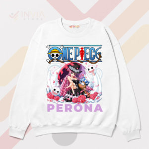 Hearts with Sexy Perona's Graphic White Sweatshirt