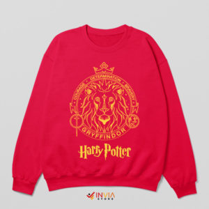 Heroic Heraldry Gryffindor Symbol Red Sweatshirt