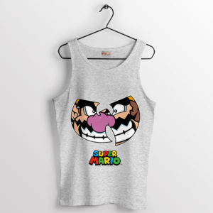 Hip-Hop Mario Wu-Tang Clan's Sport Grey Tank Top