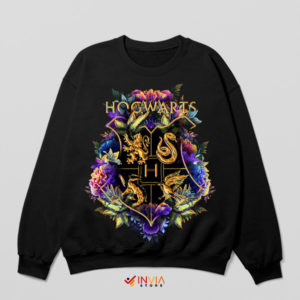 Hogwarts Legacy Wizardry Blossom Black Sweatshirt