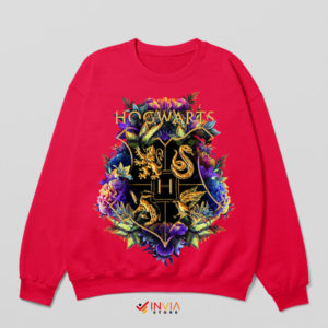 Hogwarts Legacy Wizardry Blossom Red Sweatshirt