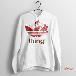Horror Outpost 31 The Thing Monster White Hoodie