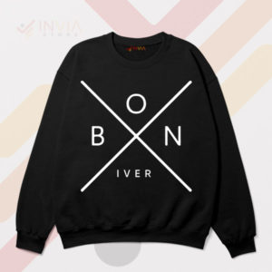 Iconic Concert Tribute Bon Iver Tour X Sweatshirt