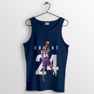 Iconic Jam Kobe Mamba 24 Dunk Navy Tank Top