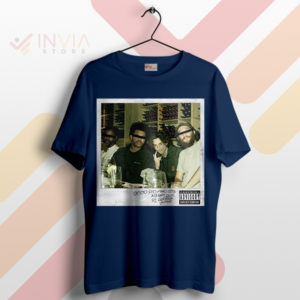 Iconic Kendrick Lamar good kid, m.A.A.d city Navy T-Shirt