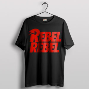Independence Bowie's Rebel Rebel Black T-Shirt
