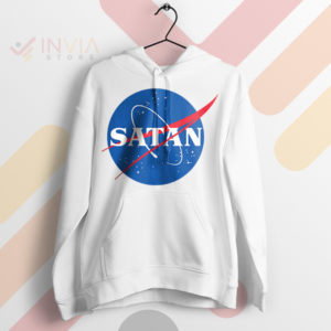 Infernal NASA Logo Parody Satan Hoodie