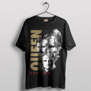 Infinite Rhapsody Queen Forever Art Black T-Shirt