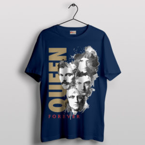 Infinite Rhapsody Queen Forever Art Navy T-Shirt