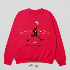 Inner Hero Deadpool Marvel Jesus Red Sweatshirt