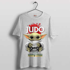 Jedi Judo Baby Yoda Throwdown Sport Grey T-Shirt