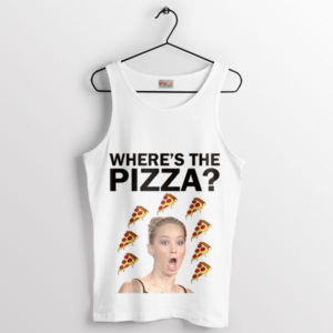 Jennifer Lawrence Pizza Hunt Meme Tank Top