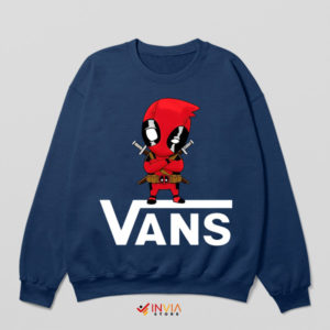 Join the Deadpool Brigade Vans Navy Sweatshirt