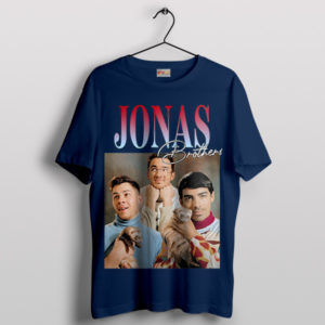 Jonas Brothers And Animal Friends Navy T-Shirt