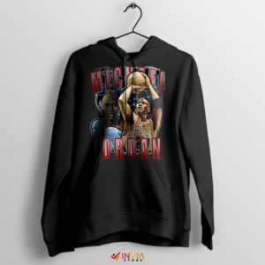 Jordan Era Basketball Vintage Black Hoodie