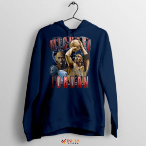 Jordan Era Basketball Vintage Navy Hoodie