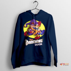 Journey Darkwing Duck vs Quackerjack Navy Hoodie