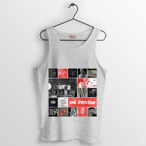 Journey with 1D All Albums Collage Sport Grey Tank Top