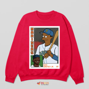 Ken Griffey Jr Inspired Homer Red Sweatshirt