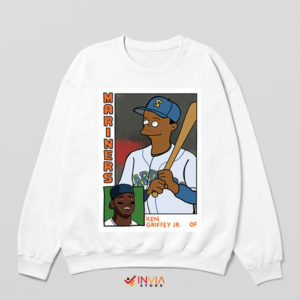 Ken Griffey Jr Inspired Homer White Sweatshirt