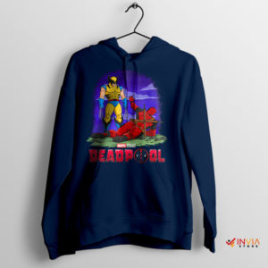 Kick-Ass Keisters Mutant Butt Navy Hoodie