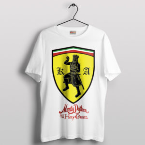 Knightly Ride Monty Python Scuderia White T-Shirt
