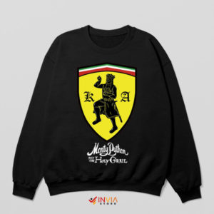 Knights of the Road King Arthur Black Sweatshirt