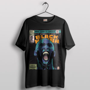 Kobe Mamba Vintage NBA Comics Black T-Shirt