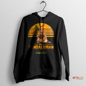 Kung Fu Panda In Sunset Mandalorian Hoodie
