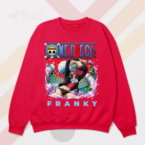 Lead with Our Franky One Piece Red Sweatshirt