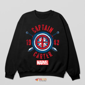 Legacy of Liberty Captain Carter Black Sweatshirt