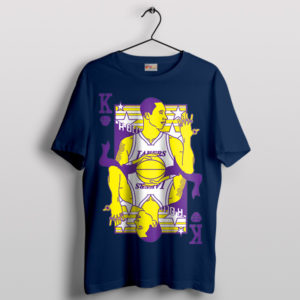 Legend Kobe Card King of LA Lakers Navy T-Shirt