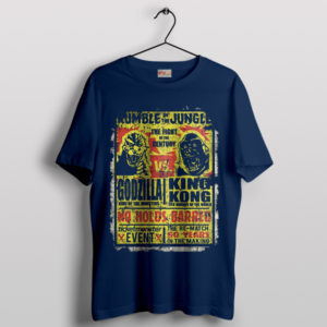 Legend Monsterverse Godzilla x Kong Navy T-Shirt