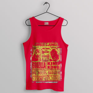 Legendary Beasts Godzilla x Kong Red Tank Top