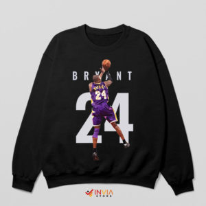 Legendary Slam Kobe Mamba 24 Black Sweatshirt