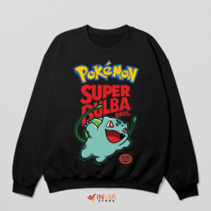 Legends Super Bulba Bros Pokemon Black Sweatshirt