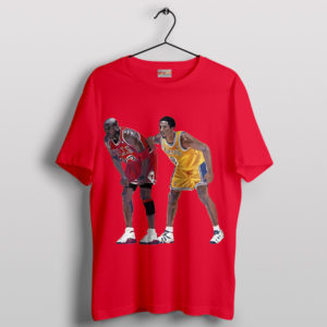 Legends of the Game Kobe and Jordan Red T-Shirt